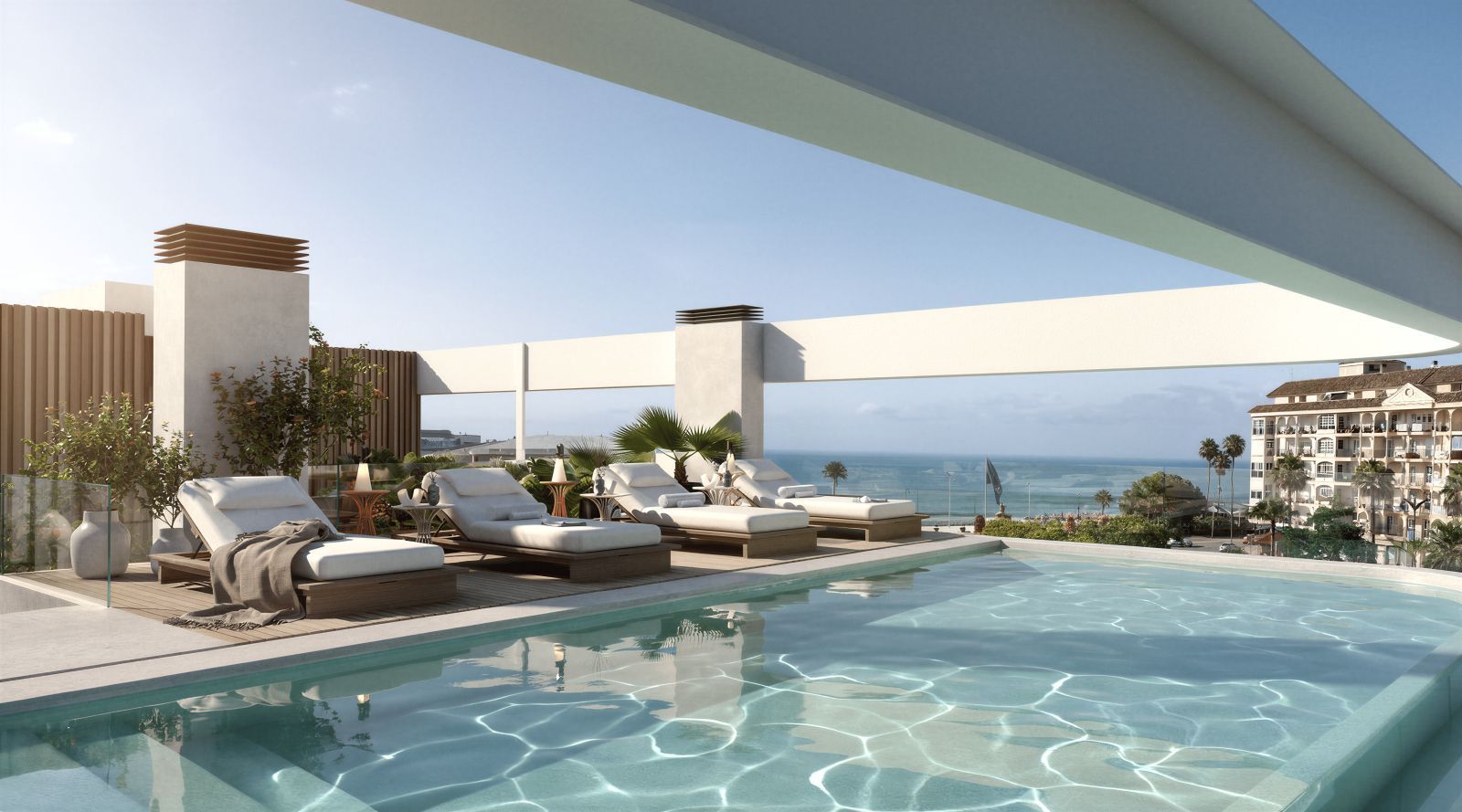 02 luxury pool terrace ocean view